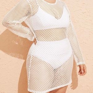 Mesh Bathing Suit Coverup